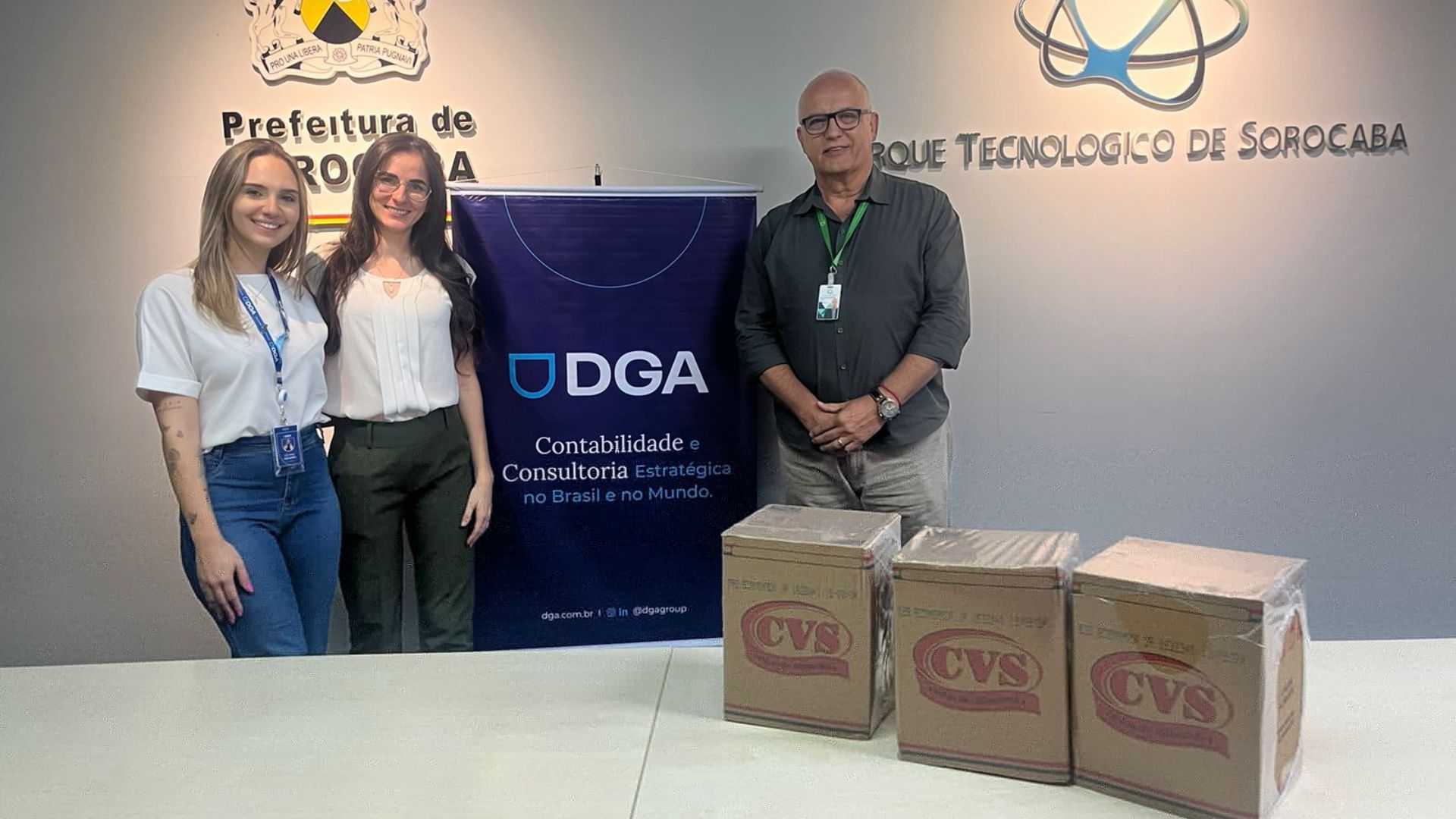 Solidariedade: DGA Group faz doação de 70 cestas básicas